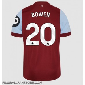 West Ham United Jarrod Bowen #20 Replik Heimtrikot 2023-24 Kurzarm